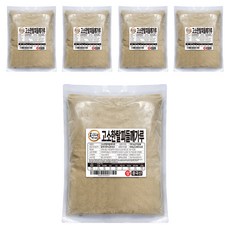 복이네먹거리 고소한 탈피 들깨가루, 500g, 5개