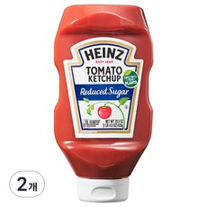 하인즈 리듀스드 슈가 토마토 케찹, 836g, 2개