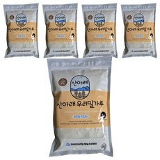 山下韓國產小麥粉 金剛全麥中筋麵粉, 1kg, 5個