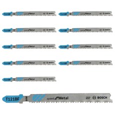 BOSCH 博世 鋼材用曲線鋸條 T121BF, 10個