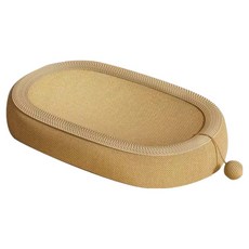 寵物夢工廠 劍麻貓抓窩, 橢圓 天然劍麻色, 1個