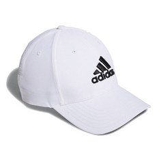 adidas 愛迪達 Tour Logo刺繡棒球帽, 白色, 1個