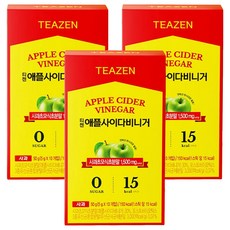 티젠 애플사이다 비니거, 50g, 3개