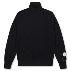 닐바렛 남성용 스몰볼트 울 목폴라 니트 NHWAW23008