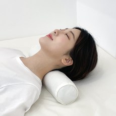 Zipcock蕎麥枕頭, 白色, 1入