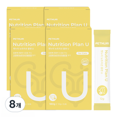 펫누리 고양이 뉴트리션플랜 U 15p, 180g, 8개, 신장