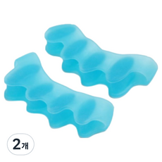Luneon 簡約藍色腳趾環 2入, 2個