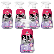홈스타 핑크파워 샤워부스 찌든 물때 클리너, 750ml, 5개