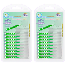 Mr.GOOD TOOTH 固特齒 I型牙間刷 Set 10支, 1mm, 2盒