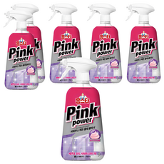 홈스타 핑크파워 샤워부스 찌든 물때 클리너, 750ml, 6개