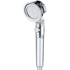 cowa 三段式增壓開關蓮蓬頭, 銀色, 1個