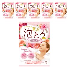 Awatoro 奢侈泡泡入浴劑 玫瑰花香, 30g, 6包