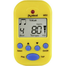 Meideal 夾式數字迷你節拍器, 黃色
