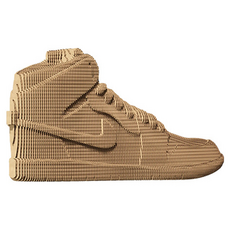 3D立體拼圖 SNEAKER 運動鞋, 1組, 木色, 182片