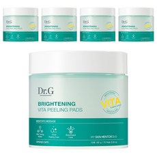 Dr.G 維他命亮白爽膚棉片, 70片, 5罐