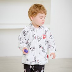mollimelli 兒童款迪士尼101忠狗防風連帽外套