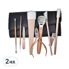 plaka 頂級修腳刀具組, 9種, 2套