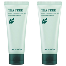 papa recipe 春雨茶樹潔淨泥膜 100ml, 1條, 2條