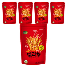 바다소리 델리황 황태스낵 매운맛, 50g, 5개