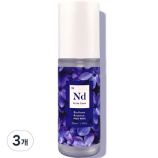 니치다운 퍼퓸에센스 헤어 미스트, 50ml, 3개