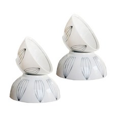 筆觸空中款待2人套組星紋, 混色, 飯碗 2入+大碗 2入