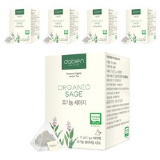 다비앙 유기농 세이지 차, 1.1g, 10개입, 5개