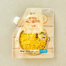 풍요한아침 짜먹는 달콤 에그 샐러드, 500g, 1개