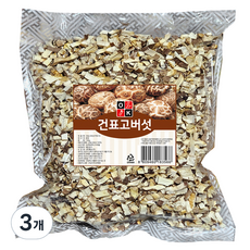 오케이식품 건 표고깍두기, 3개, 100g