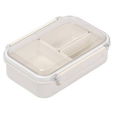 PEARL LIFE 珍珠金屬 便當盒 日本製 DC-6001 500ml, 米色, 1個