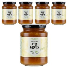 CHOLOCWON 阿洛酮糖減糖檸檬茶, 1罐, 5罐, 530g