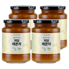 초록원 알룰로스 저당 레몬차, 530g, 1개입, 4개