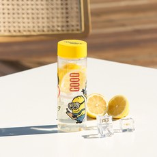 LiLFANT Minions Tritan透明水瓶, 混色, 500ml, 1個