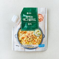 풍요한아침 짜먹는 참치 에그 샐러드, 500g, 1개