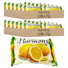 Harmony 水果香皂 檸檬 S113, 70g, 24個