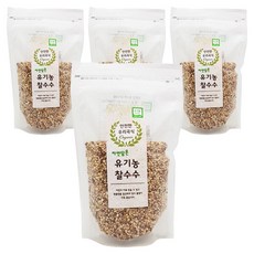 푸른들판 유기농 찰수수, 500g, 4개