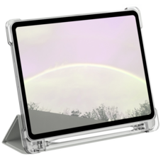 Rorentech iPad 附筆槽智慧型保護套, 暖灰色, 1個