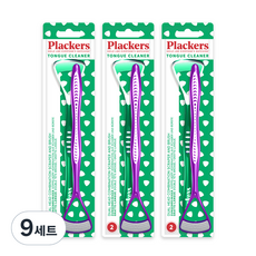 plackers 派樂絲 舌苔清潔器 2入, 9套