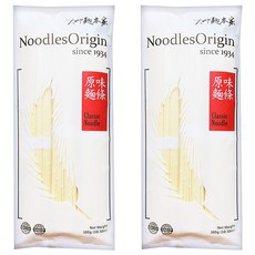 大呷麵本家 原味麵條 經濟包, 300g, 2包