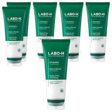 LABO-H 強健髮根益生菌&維他命膠囊護髮素, 6條, 220ml