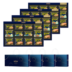 스팸 3C호 선물세트 + 쇼핑백, 4세트