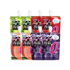 오리히로 곤약젤리 4종 x 2p, 130g, 1세트