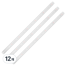 코쿠리 스테인레스 스틸 양면 직자 60cm 6W0133, 혼합색상, 12개