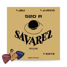 SAVAREZ Alliance 古典吉他弦 普通張力 + Castlepeak 3p, 520R, 混色, 1個