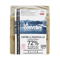 LA CORVETTE 法釩馬賽莊園 經典橄欖油馬賽皂, 200g, 1個
