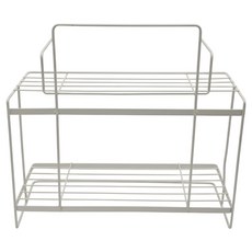 馬桶置物架 2層, 350 x 333 x 165mm, 白色, 1個