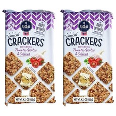 番茄香蒜蔥餅乾, 2包, 120g