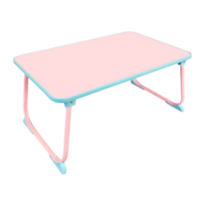 Cotton Field 棉花田傢飾 卡樂多功能輕巧折疊桌, MDF纖維密度板桌面, 60x38x27cm, 粉色