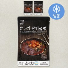 담뿍 깍두기 장터국밥 (냉동), 550g, 3개