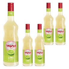 토스키 라임 시럽, 1L, 5개
