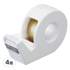 KOKUYO 國譽 KARUCUT膠台 輕巧型 小, 白色, 4個